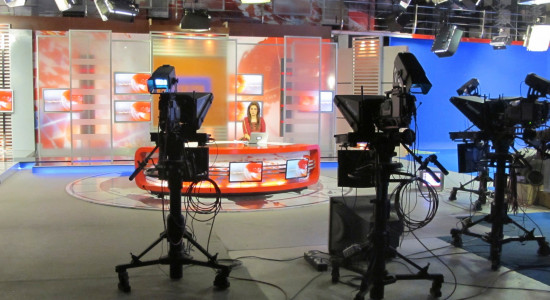 TV anchor in Pakistan