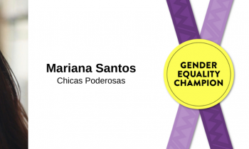 Gender Equality Champion - Mariana Santos