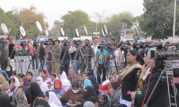 Journalisten in Pakistan unite to fight violence against the media