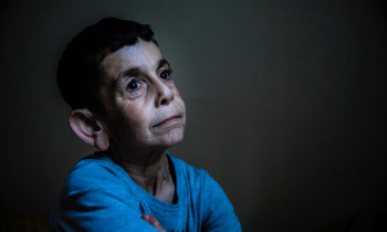 Eight-year-old Mohamad